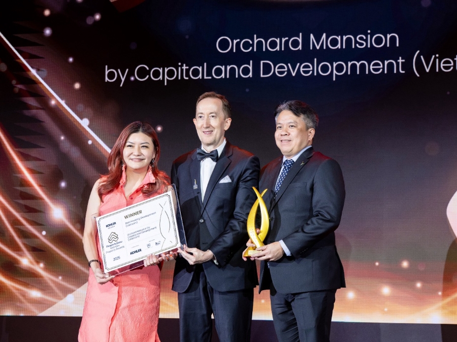 Vượt qua nhiều ứng viên sáng giá, Orchard Mansion giành giải “Dự án nhà ở xuất sắc (Việt Nam)”.