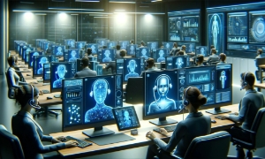 Sự xuất hiện của AI tạo sinh đang tạo ra bước chuyển rất lớn trong lĩnh vực call center. Ảnh minh họa