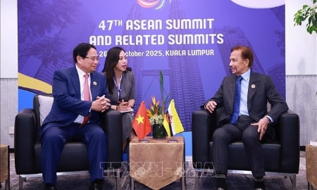 Thủ tướng Phạm Minh Chính gặp lãnh đạo các nước Brunei Darussalam, Malaysia, Timor Leste