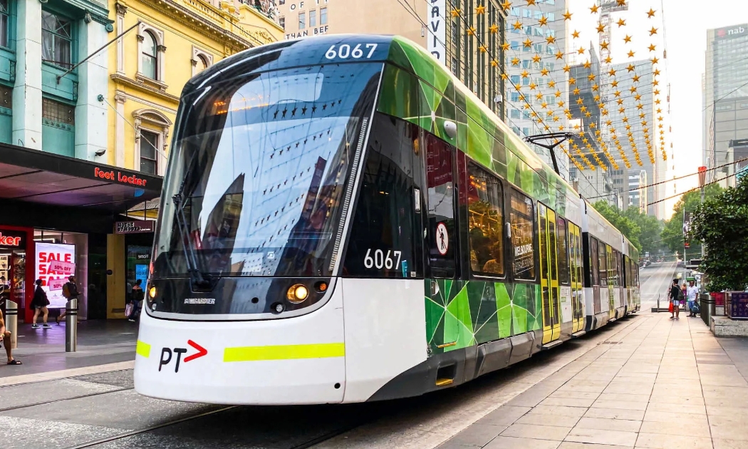 Một tuyến tàu điện đô thị tốc độ chậm (Tramway) ở nước ngoài. Ảnh internet