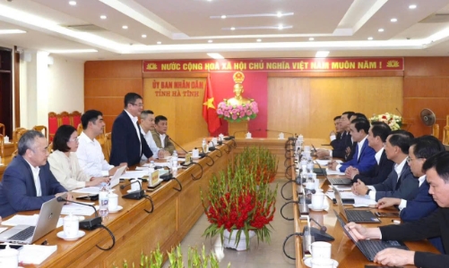 Dự án cao tốc Vũng Áng – Cha Lo hơn 26.000 tỷ đồng: Hà Tĩnh và SCIC bàn hướng hợp tác đầu tư