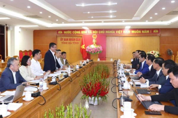 Toàn cảnh buổi làm việc