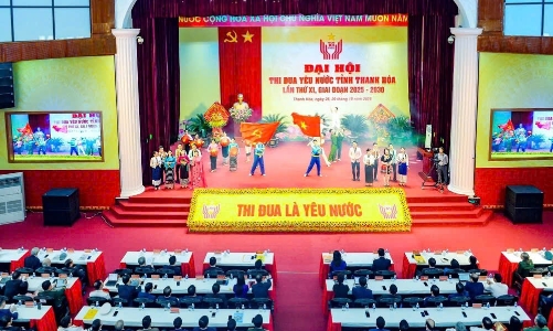 Thanh Hóa: Thi đua yêu nước là động lực thúc đẩy phát triển địa phương văn minh, giàu đẹp