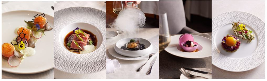 Những món ăn là ‘vedette’ trong ba set menu chủ đạo của nhà hàng Hemispheres.