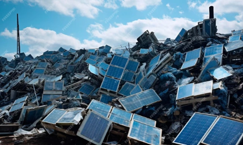 Thách thức xử lý rác thải công nghệ và các tấm pin năng lượng mặt trời