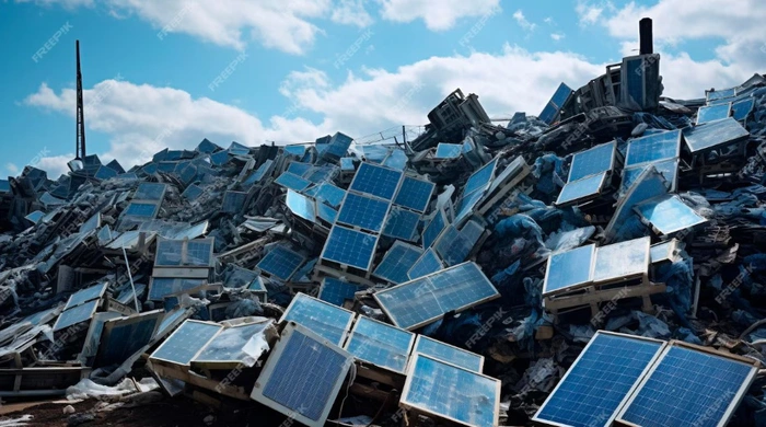 Rác thải công nghệ, tấm pin năng lượng mặt trời đang nổi lên như một thách thức nghiêm trọng với môi trường toàn cầu...