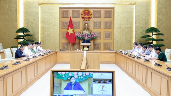 Thủ tướng Phạm Minh Chính họp khẩn về ứng phó, khắc phục hậu quả mưa lũ trên diện rộng ở miền Trung