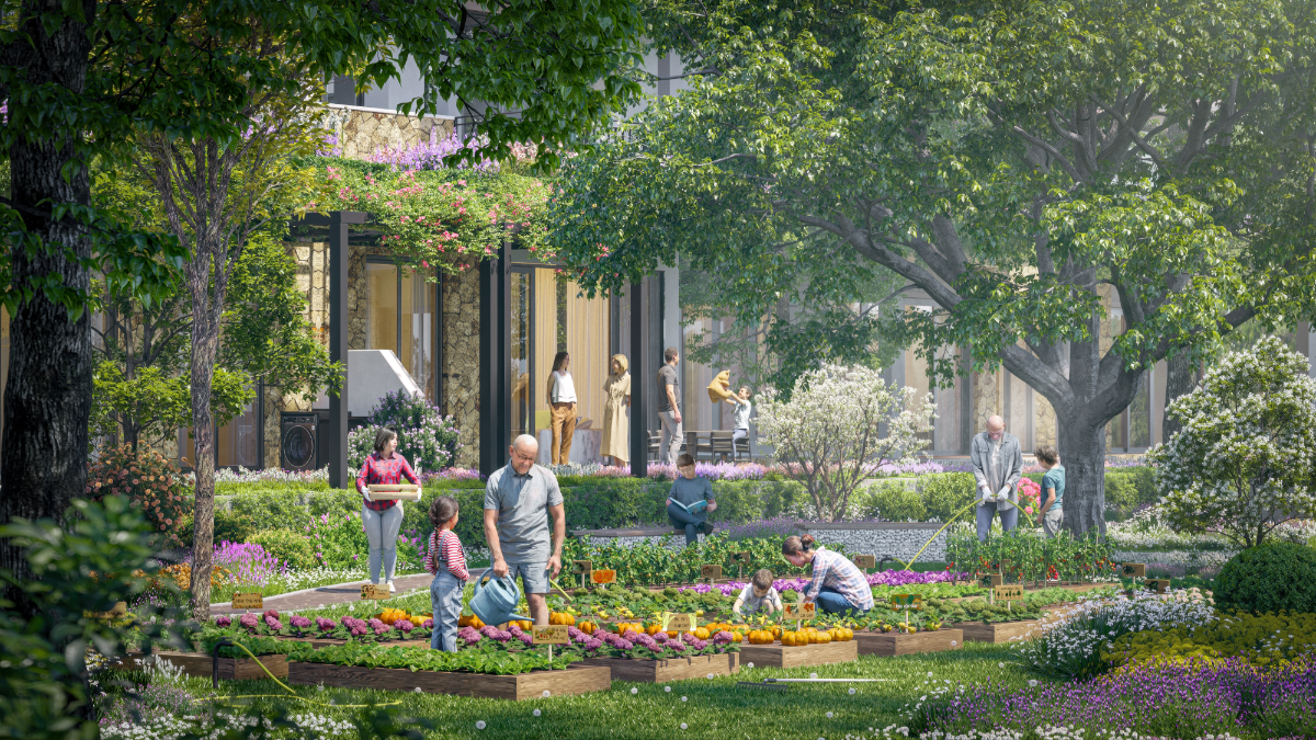 Vườn Ngát Hương tại Retreat Forest.