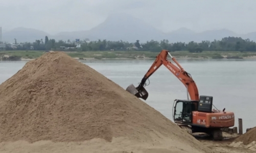 Hà Nội: 3 mỏ cát không đấu giá quyền khai thác khoáng sản