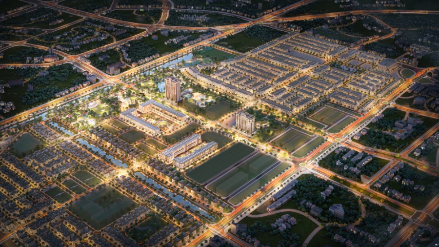 Masteri Sky Quarter nằm tại trung tâm Wonder City với 4 phân khu định hình Tâm điểm trải nghiệm sống quốc tế.