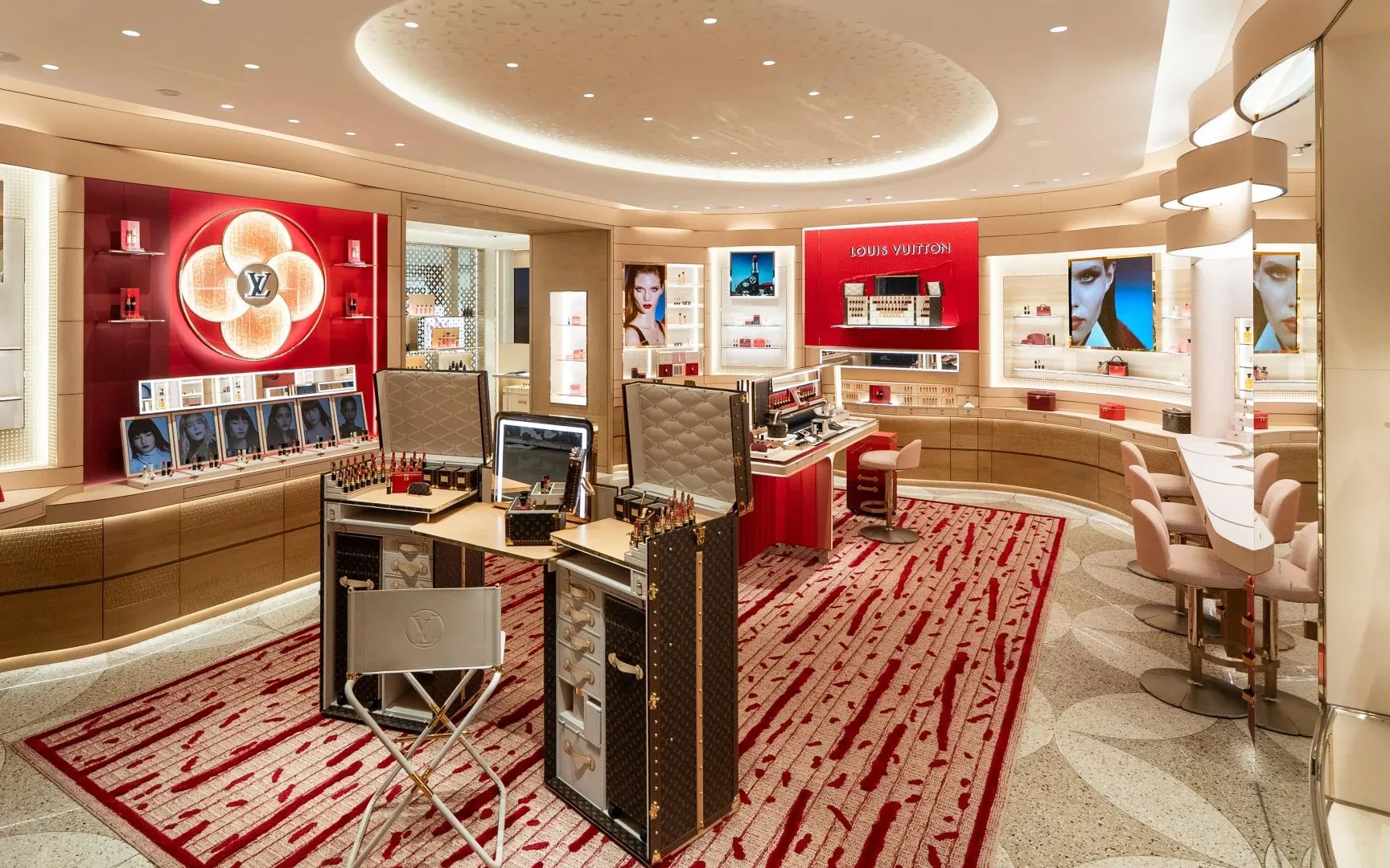 Cửa hàng La Beauté đầu tiên của Louis Vuitton tại Trung Quốc.