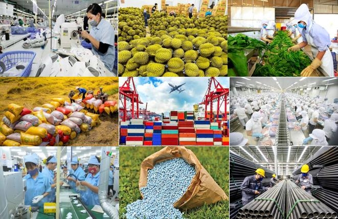 Việt Nam thuộc nhóm 20 quốc gia xuất khẩu hàng đầu thế giới.