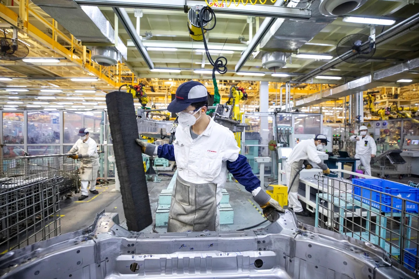 <i>Một phát ngôn viên của Honda tiết lộ hãng sản xuất ô tô này đang