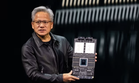 CEO Jensen Huang của Nvidia - Ảnh: Bloomberg.