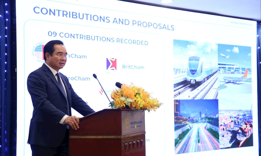 Chủ tịch UBND TP. Hồ Chí Minh Nguyễn Văn Được tại hội nghị “Gặp gỡ giữa lãnh đạo Thành phố và cộng đồng doanh nghiệp có vốn đầu tư nước ngoài (FDI) năm 2025”, ngày 30/10.
