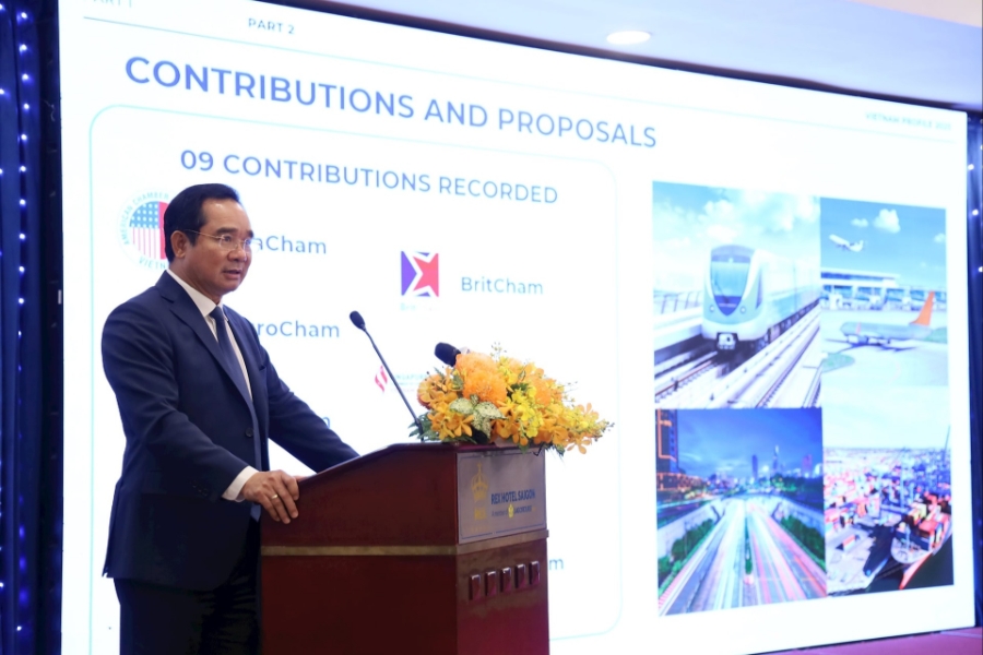 Chủ tịch UBND TP. Hồ Chí Minh Nguyễn Văn Được tại hội nghị “Gặp gỡ giữa lãnh đạo Thành phố và cộng đồng doanh nghiệp có vốn đầu tư nước ngoài (FDI) năm 2025”, ngày 30/10.