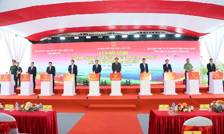 Hưng Yên khởi công xây dựng tuyến đường gần 5.000 tỷ, góp phần hoàn thiện hạ tầng kết nối vùng