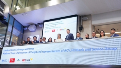 HDBank leadership visits London Stock Exchange