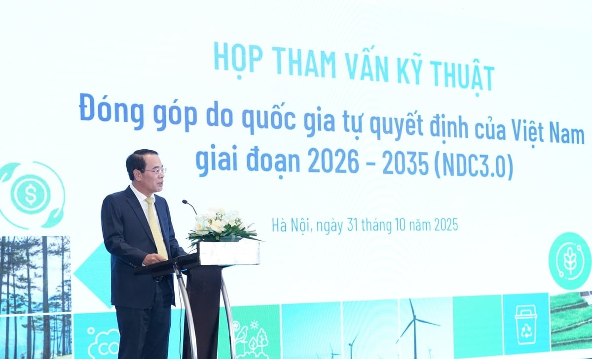 Ông Tăng Thế Cường, Cục trưởng Cục Biến đổi khí hậu: 