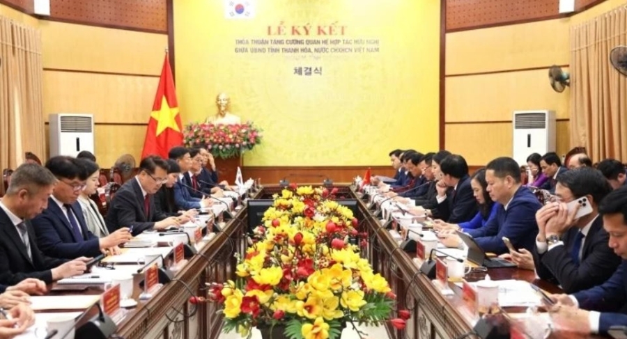 Hội nghị gặp gỡ và kết nối doanh nghiệp giữa thành phố Seongnam (Hàn Quốc) và Thanh Hóa tháng 6/2025.