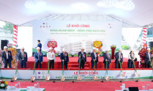 Bệnh viện Bạch Mai xây dựng khoa khám bệnh, diện tích hơn 18.000m2