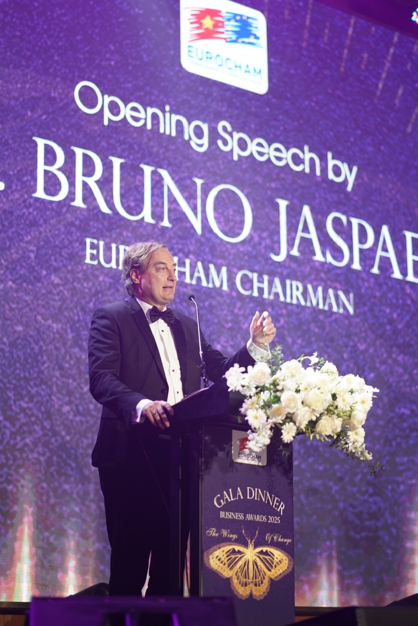Chủ tịch EuroCham, ông Bruno Jaspaert.