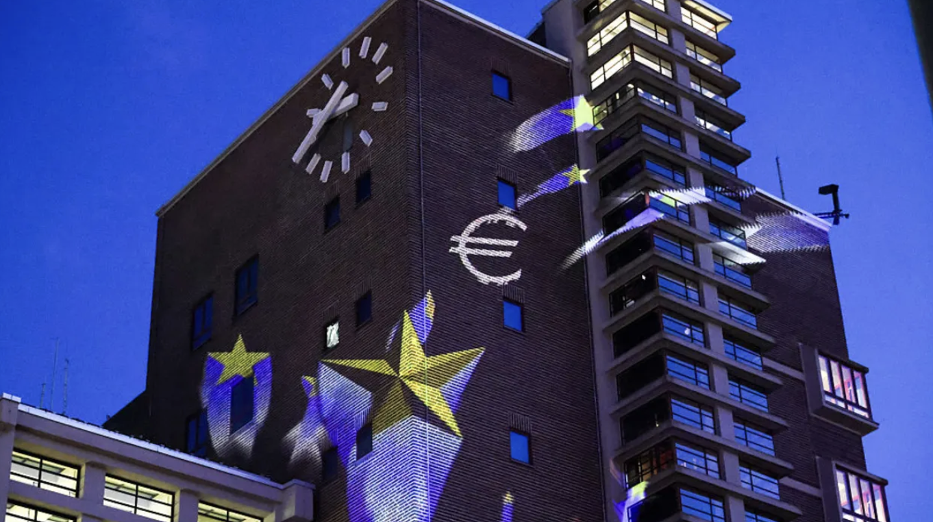 Trụ sở ECB ở Frankfurt, Đức - Ảnh: Bloomberg.