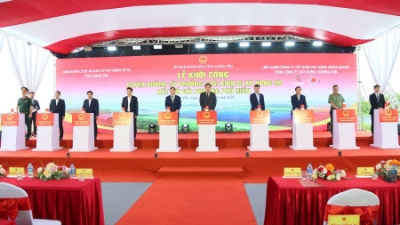 Construction of $186 mln road starts in Hung Yen province