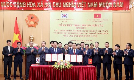 Ninh Bình và Asan (Hàn Quốc) ký kết thỏa thuận hợp tác mới, mở ra nhiều cơ hội đầu tư