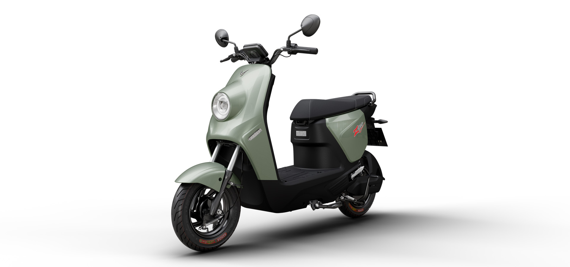 <i>ZGoo có kích thước dài, rộng, cao lần lượt là 1.720 x 700 x 1.050 mm. Chiều cao yên 760 mm phù hợp với thể trạng chung của người Việt. Trọng lượng xe chỉ khoảng 72 kg, giúp chủ xe dễ dàng điều khiển, xoay trở trong không gian hẹp. ZGoo sử dụng hệ thống phanh cơ trước và sau, đảm bảo độ an toàn cao trong quá trình di chuyển.</i>