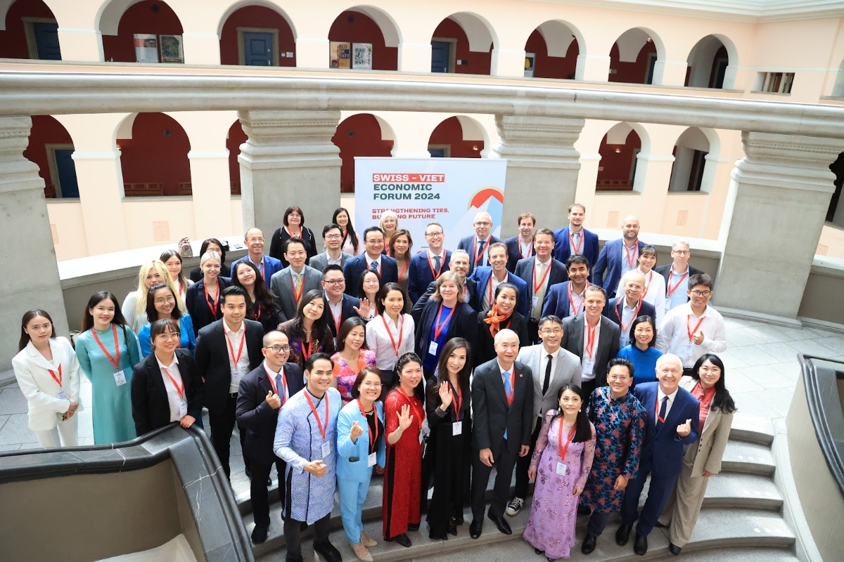 Diễn đàn Kinh tế Thụy Sĩ - Việt Nam (SVEF) 2024 diễn ra tại Thụy Sĩ.