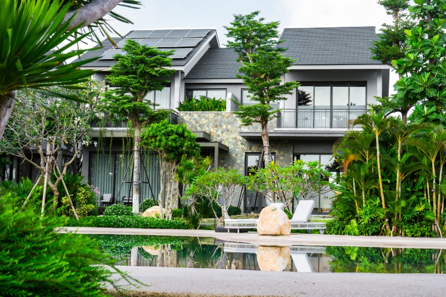 Ảnh thực tế biệt thự mẫu Retreat Forest.