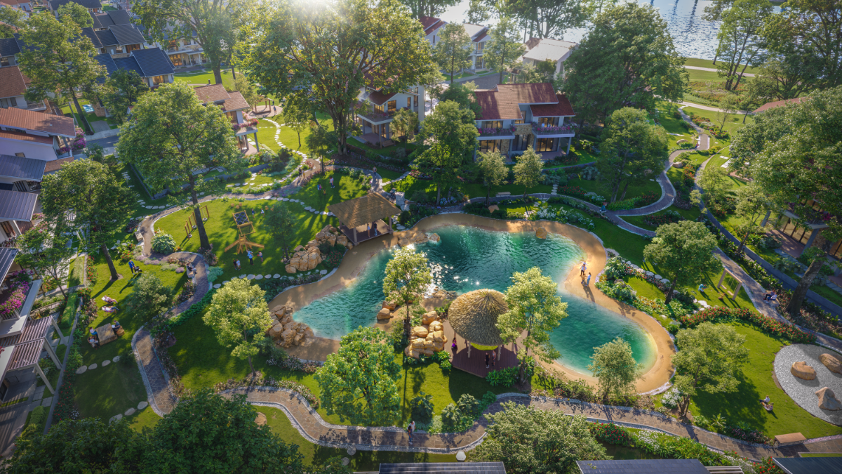 Vườn Gia Đình tại Retreat Forest.