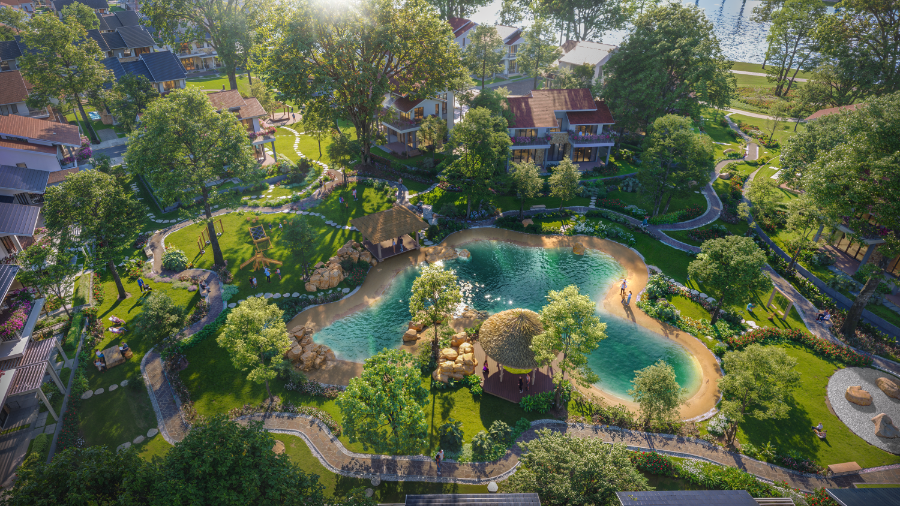 Vườn Gia Đình tại Retreat Forest.