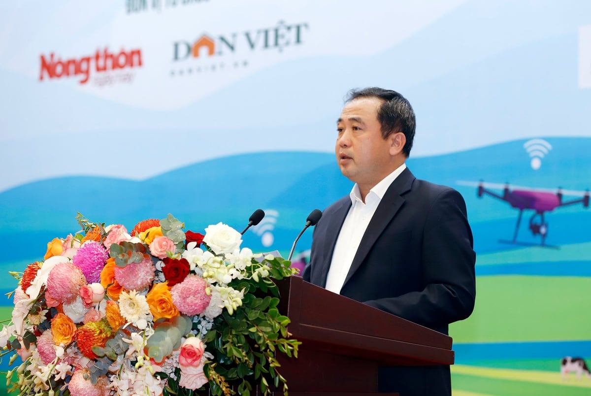 Bộ trưởng Trần Đức Thắng: chính sách chỉ có giá trị khi xuất phát từ nhu cầu thực của nông dân và phục vụ trở lại cho người dân.