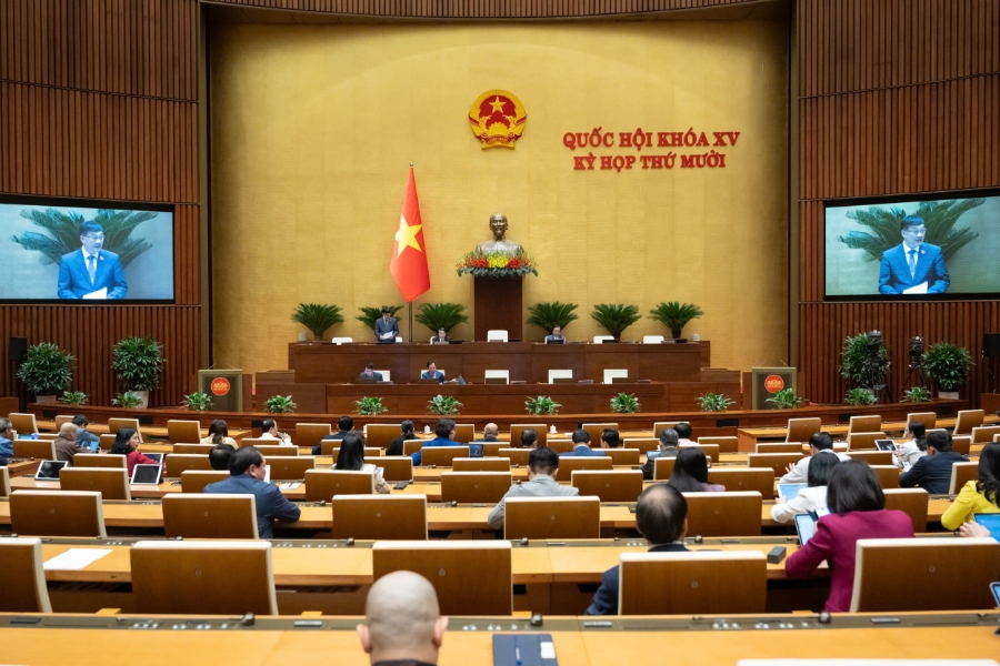 Quanh cảnh phiên họp