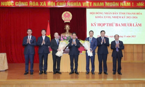 Thanh Hóa kiện toàn 2 Phó Chủ tịch tỉnh