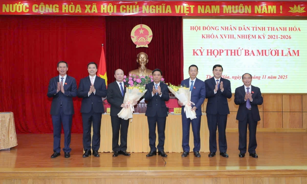 Thanh Hóa kiện toàn 2 Phó Chủ tịch tỉnh