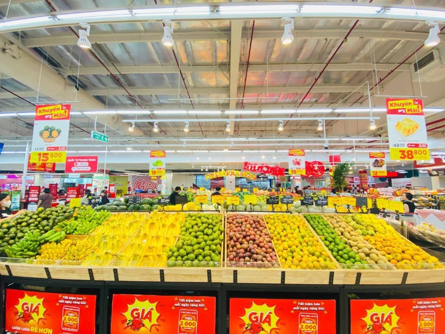 GO Thăng Long cũng đang triển khai nhiều chương trình giảm giá sâu từ 20% đến 50% cho hàng trăm mặt hàng.