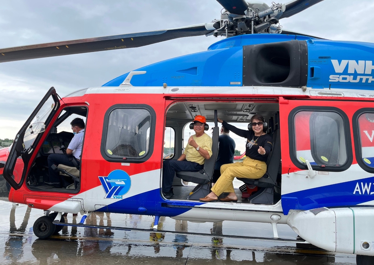 Các tour trực thăng giúp khai thác lượng khách lẻ du lịch tại Vũng Tàu, khai thác lượng khách theo hành trình tham quan giữa TP.HCM và Vũng Tàu...