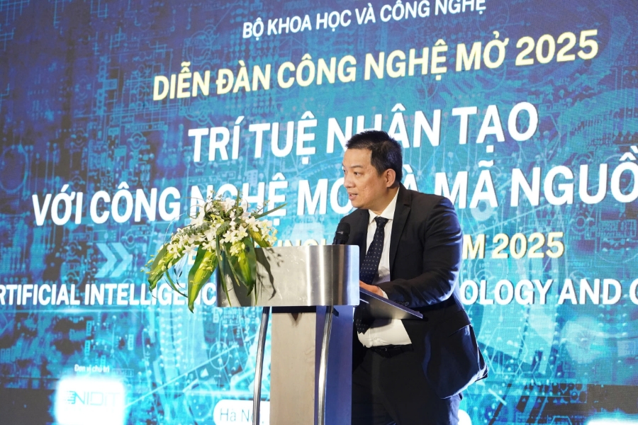 Ông Hồ Đức Thắng, Viện trưởng Viện Công nghệ số và Chuyển đổi số quốc gia.