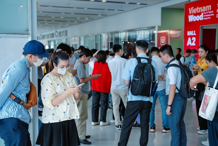 Ảnh: VietnamWood 2023.
