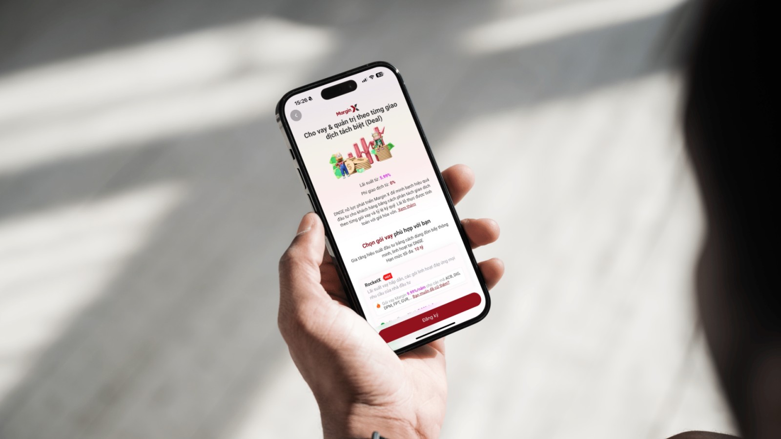 Margin Deal là sản phẩm nổi bật của DNSE, hỗ trợ nhà đầu tư quản trị rủi ro.