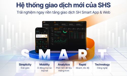 SHS ra mắt bộ đôi nền tảng giao dịch thế hệ mới SHS Smart