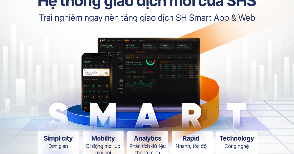 SHS ra mắt bộ đôi nền tảng giao dịch thế hệ mới SHS Smart