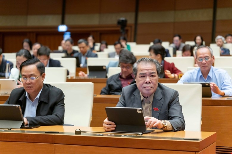 Các đại biểu tham dự phiên họp. Ảnh: Quốc hội.