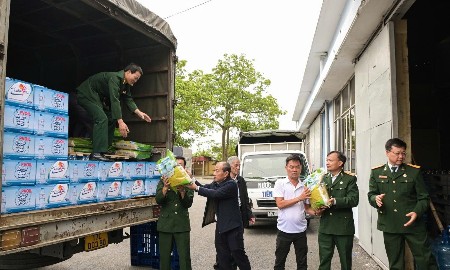 Ấm áp nghĩa tình Petrovietnam để kịp thời hỗ trợ các tỉnh miền Trung bị thiên tai