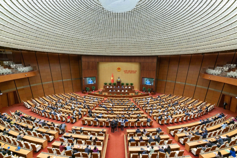 Quang cảnh Phiên họp