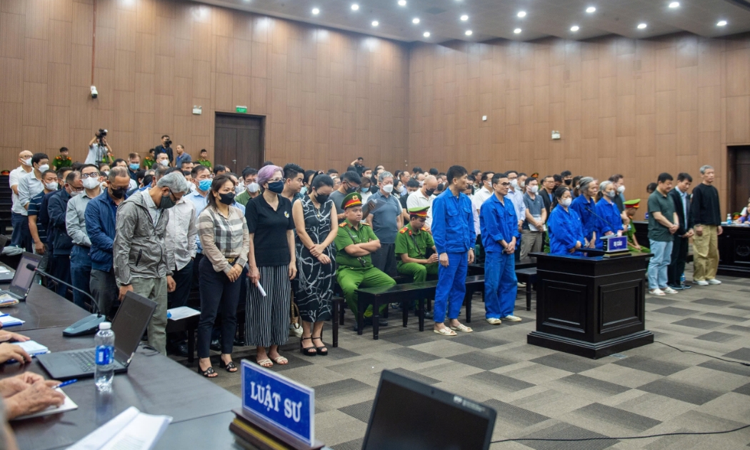 Toàn cảnh phiên tòa