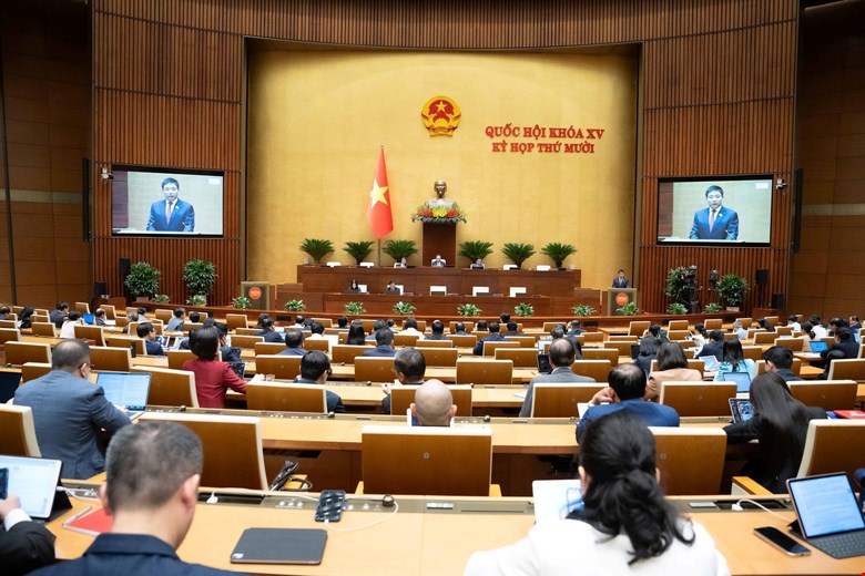 Quanh cảnh phiên họp